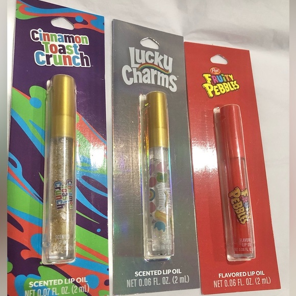 2pack‎ Breakfast Cereal flavored scented lip oils in 4 delicious flavors new - Picture 3 of 16